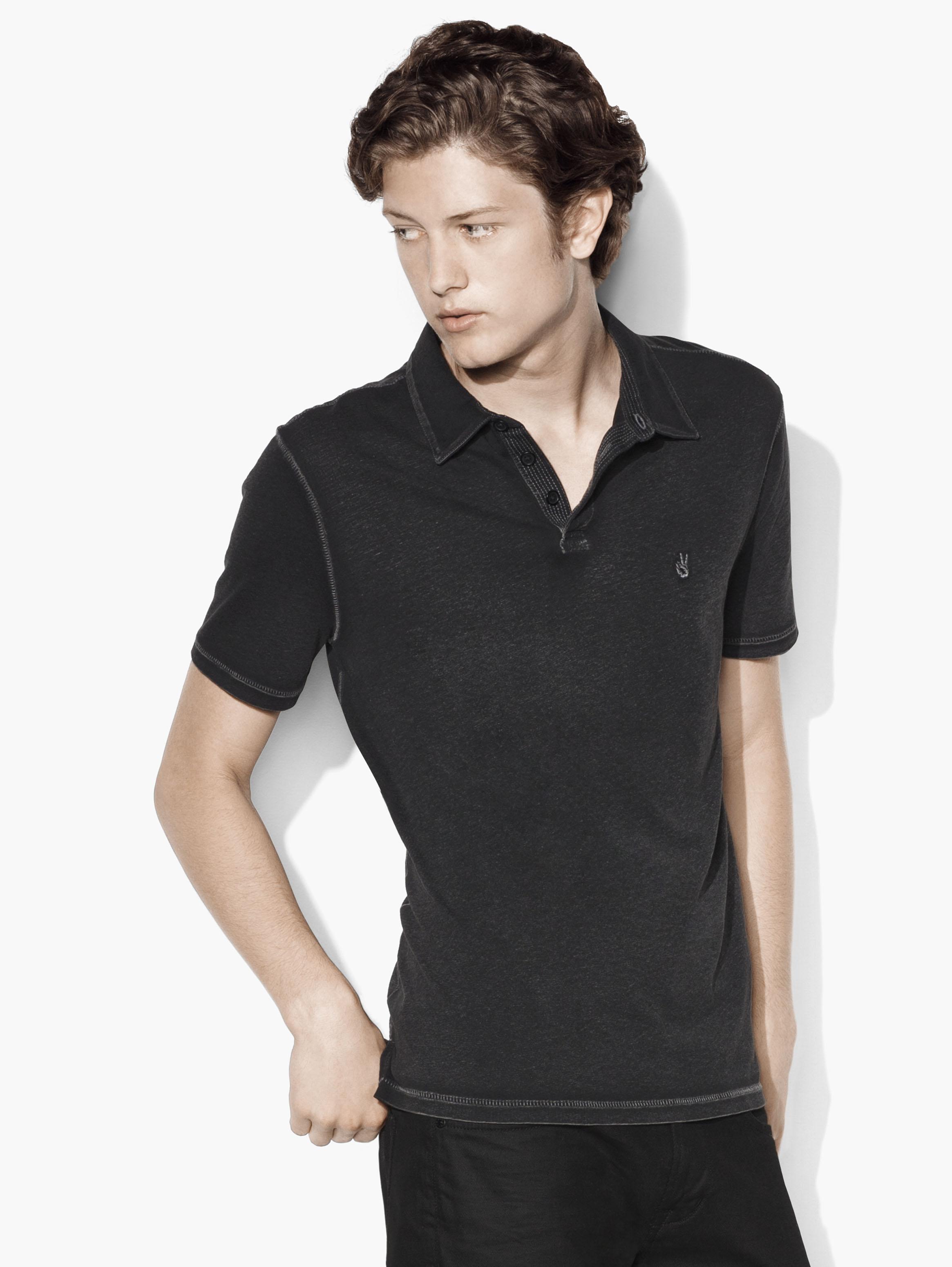 Soft Collar Peace Polo image number 1