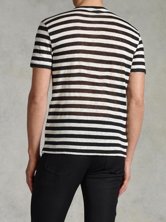 Short Sleeve Striped Tee image number 2