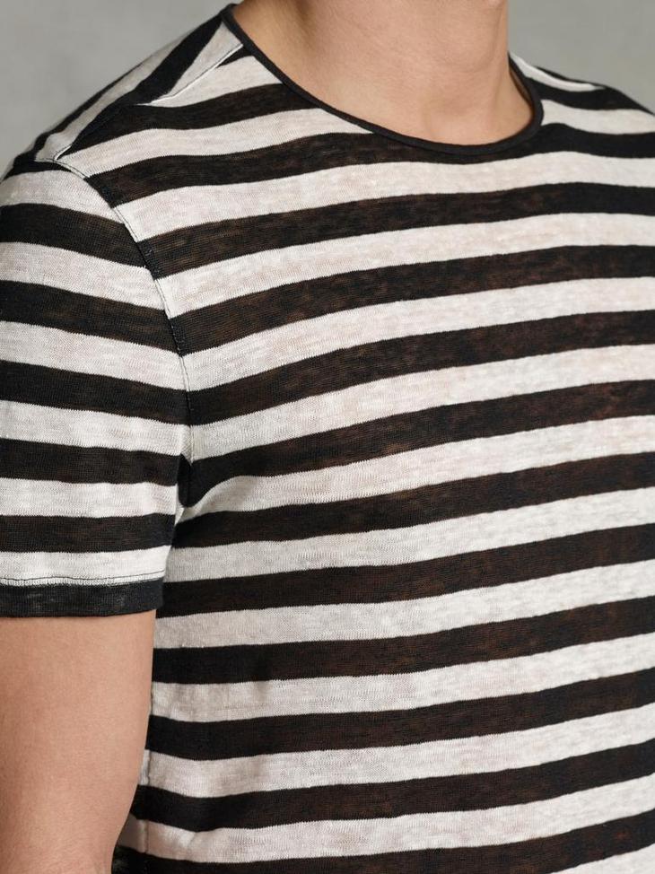 Short Sleeve Striped Tee image number 3