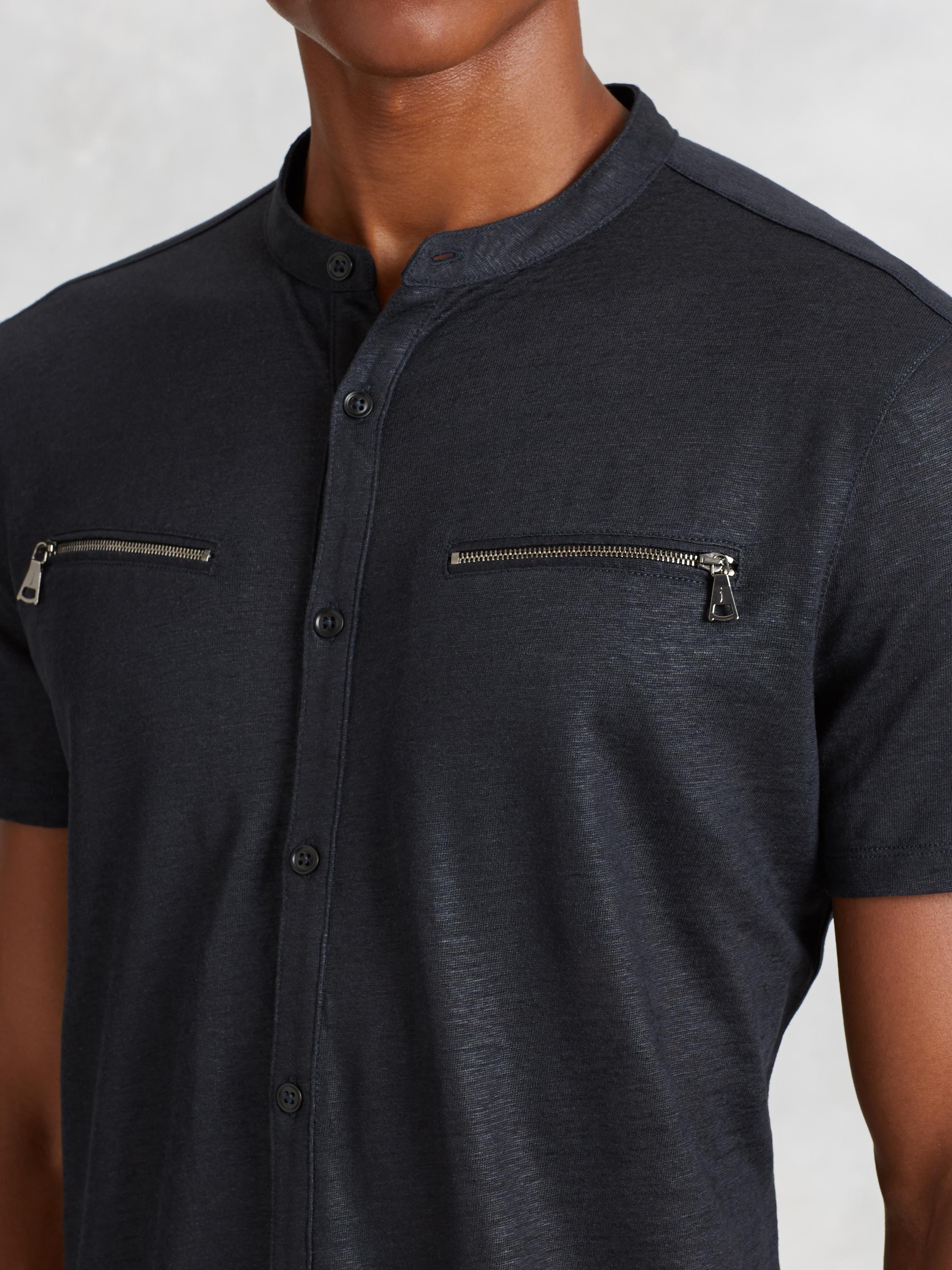 Linen Foil Shirt image number 3