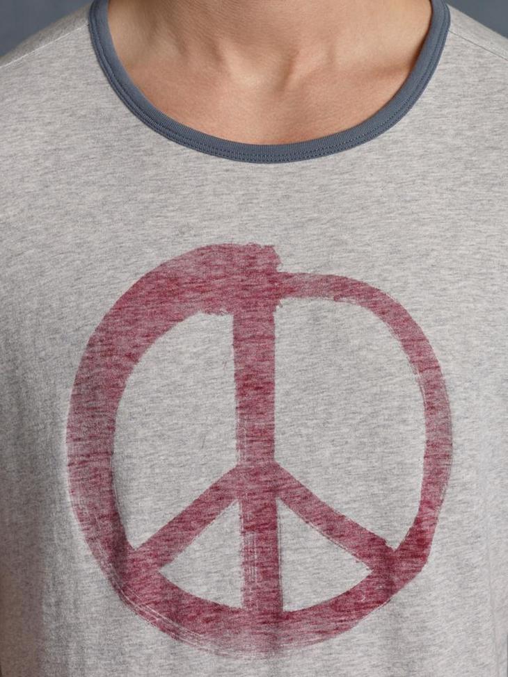 Peace Sign Graphic Tee image number 3