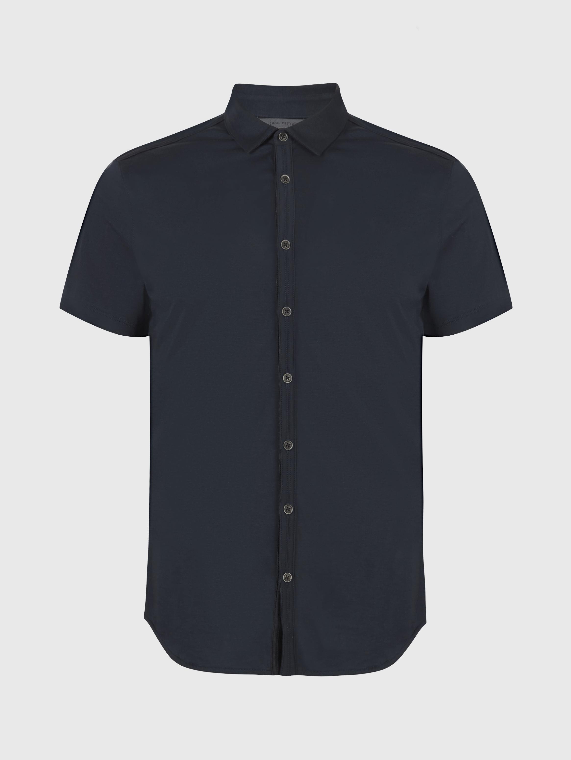 Short Sleeve Button Front Shirt image number 3