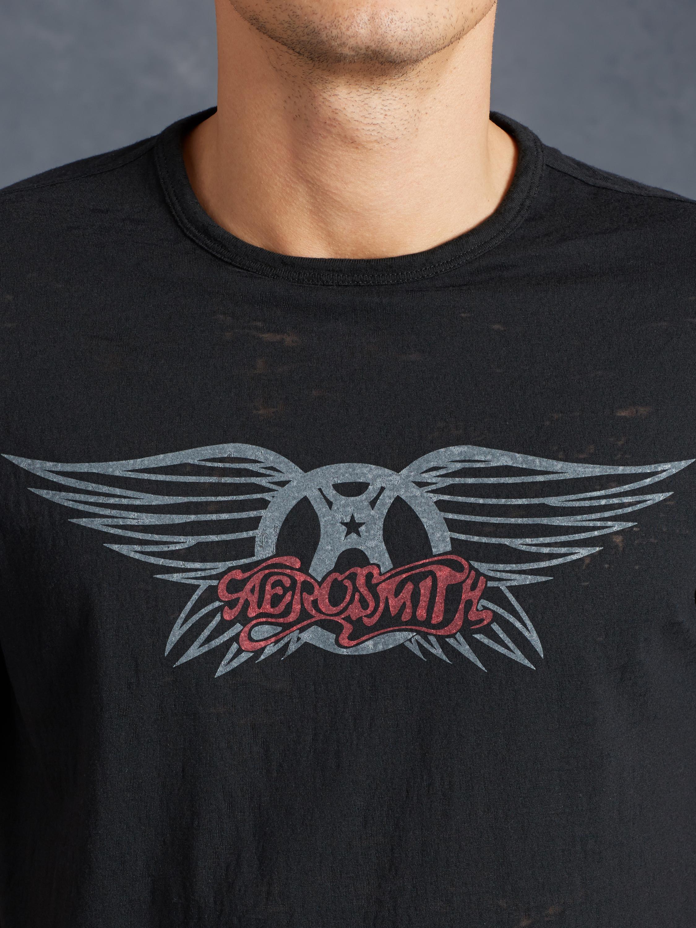 Aerosmith Wings Graphic Tee image number 3