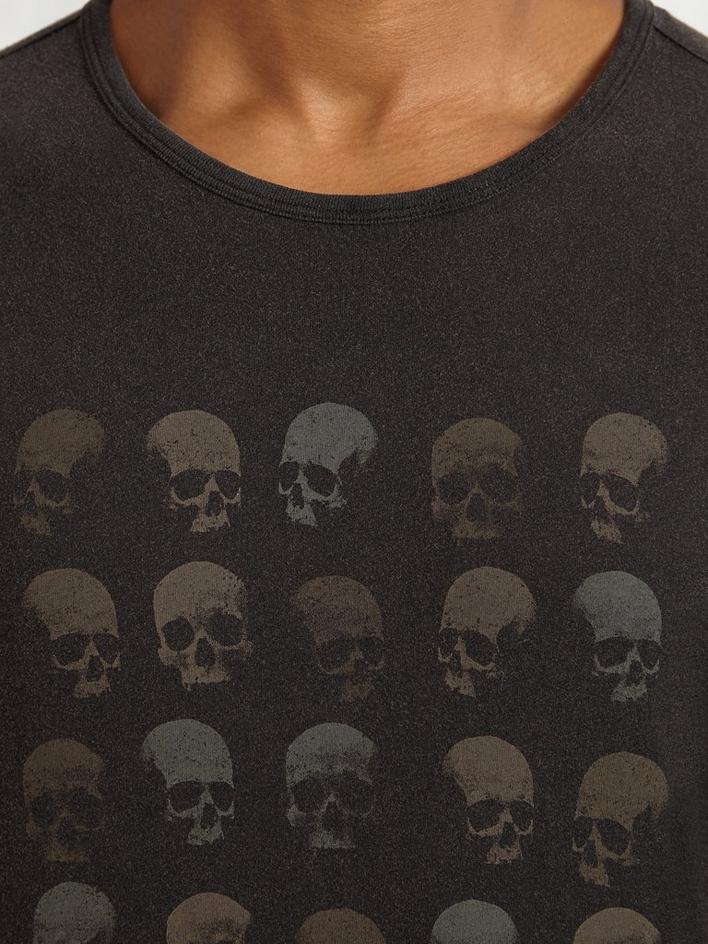 Skull Rows Graphic Tee image number 3