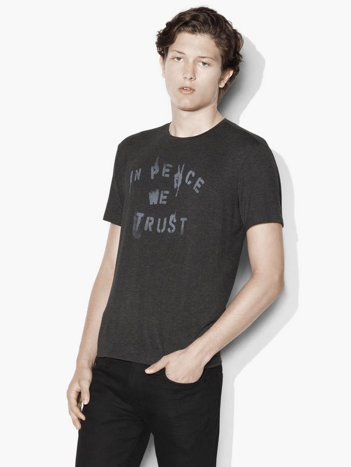 In Peace We Trust Graphic Tee image number 1