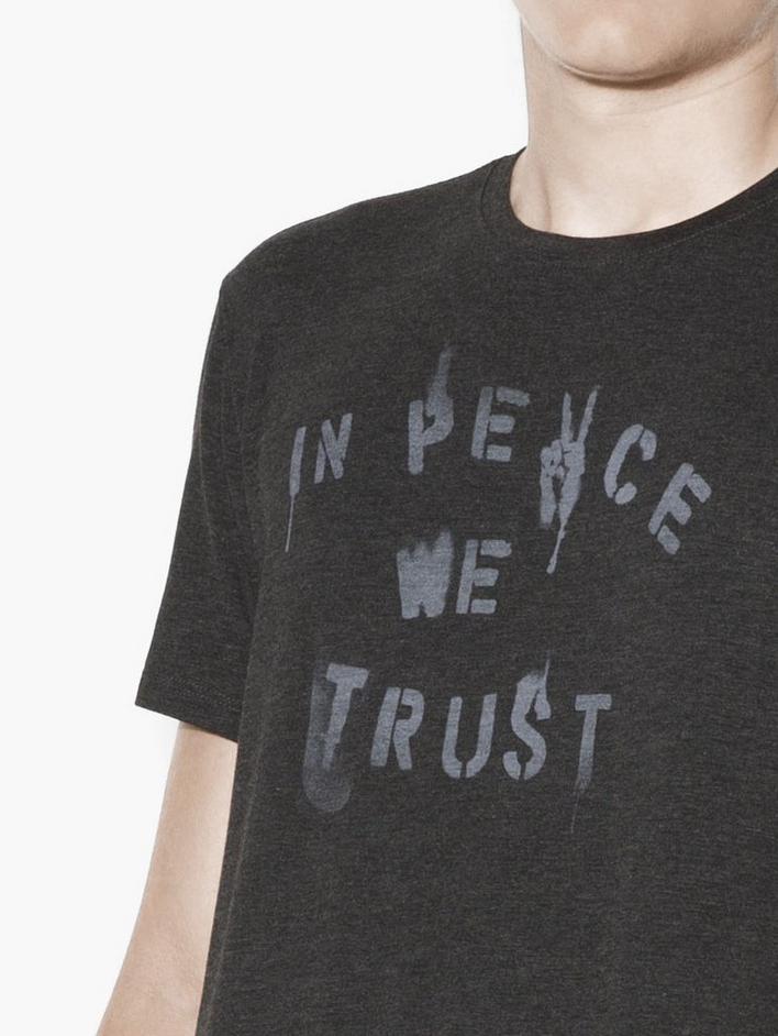 In Peace We Trust Graphic Tee image number 3