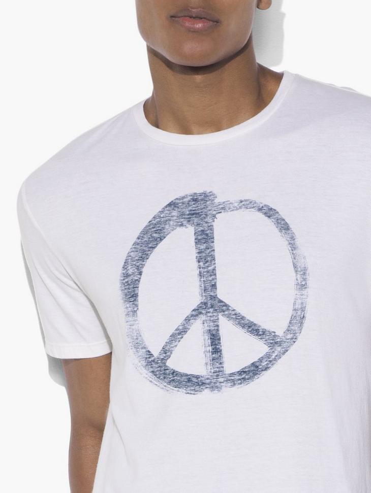 Peace Symbol Graphic Tee image number 3