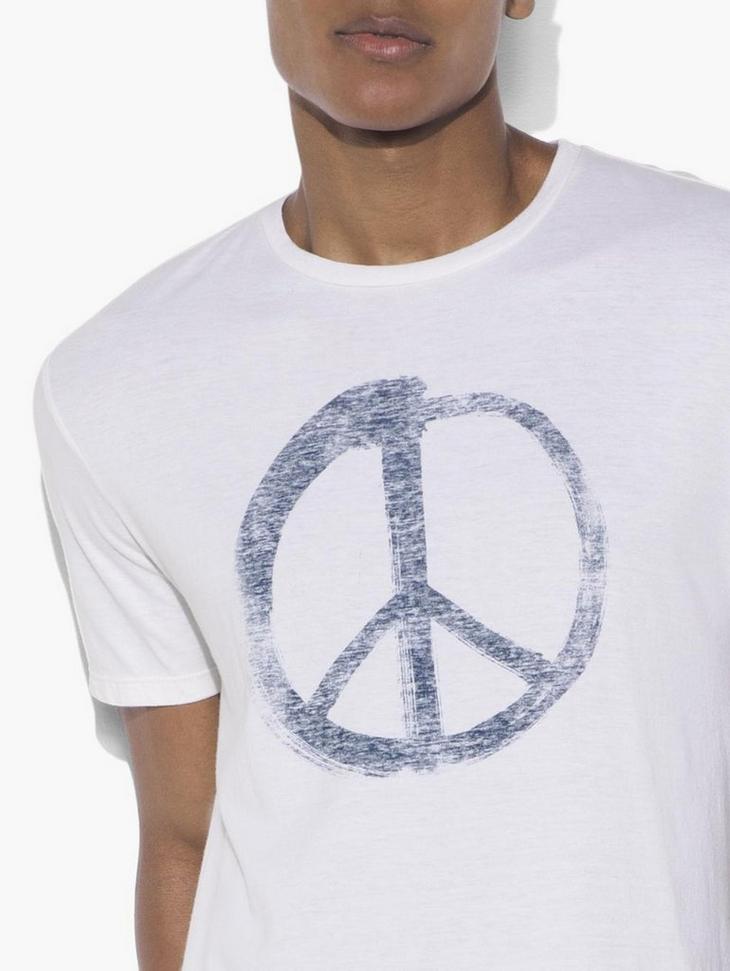 Peace Symbol Graphic Tee image number 4