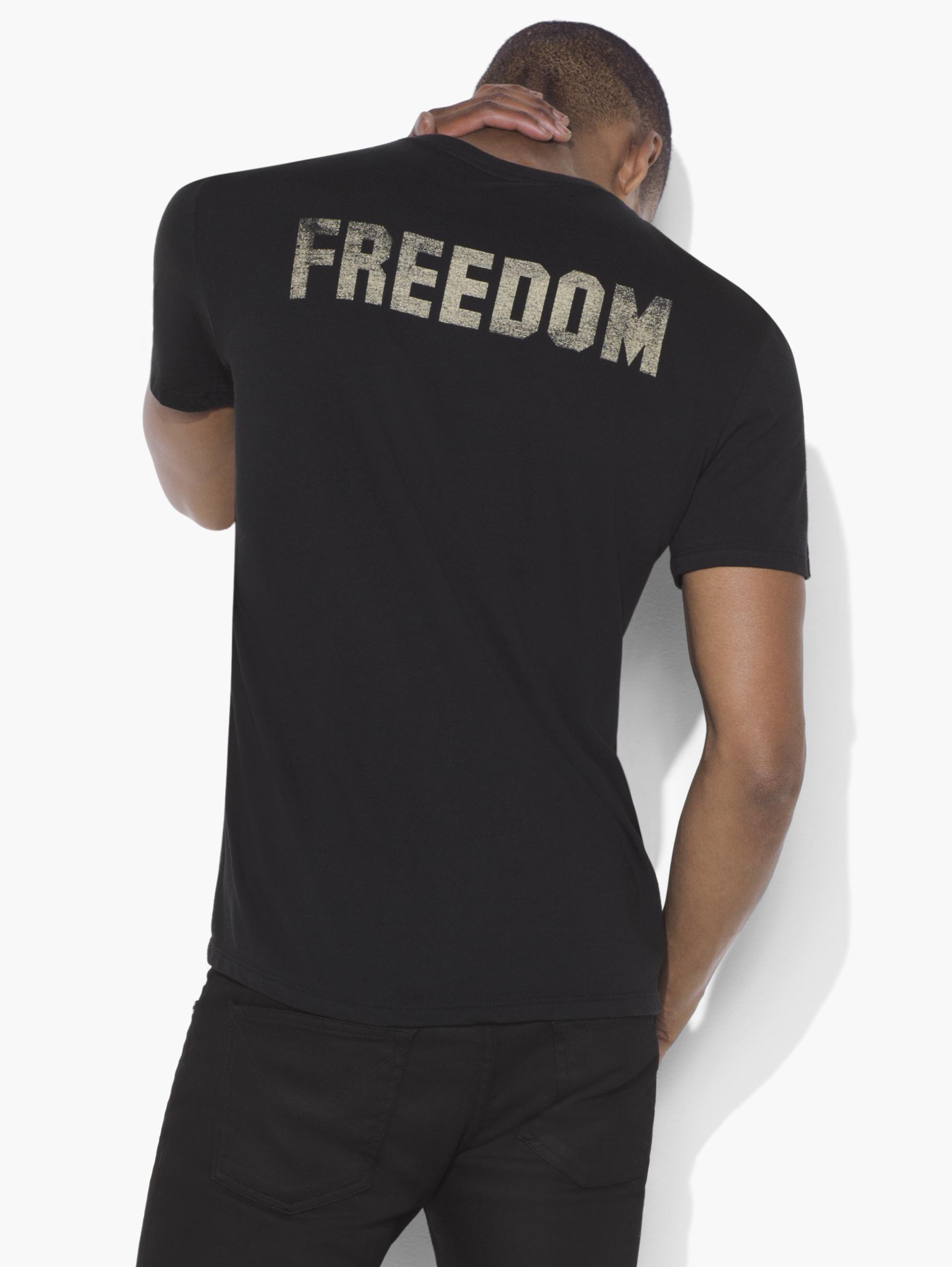 Peace & Freedom Graphic Tee image number 2