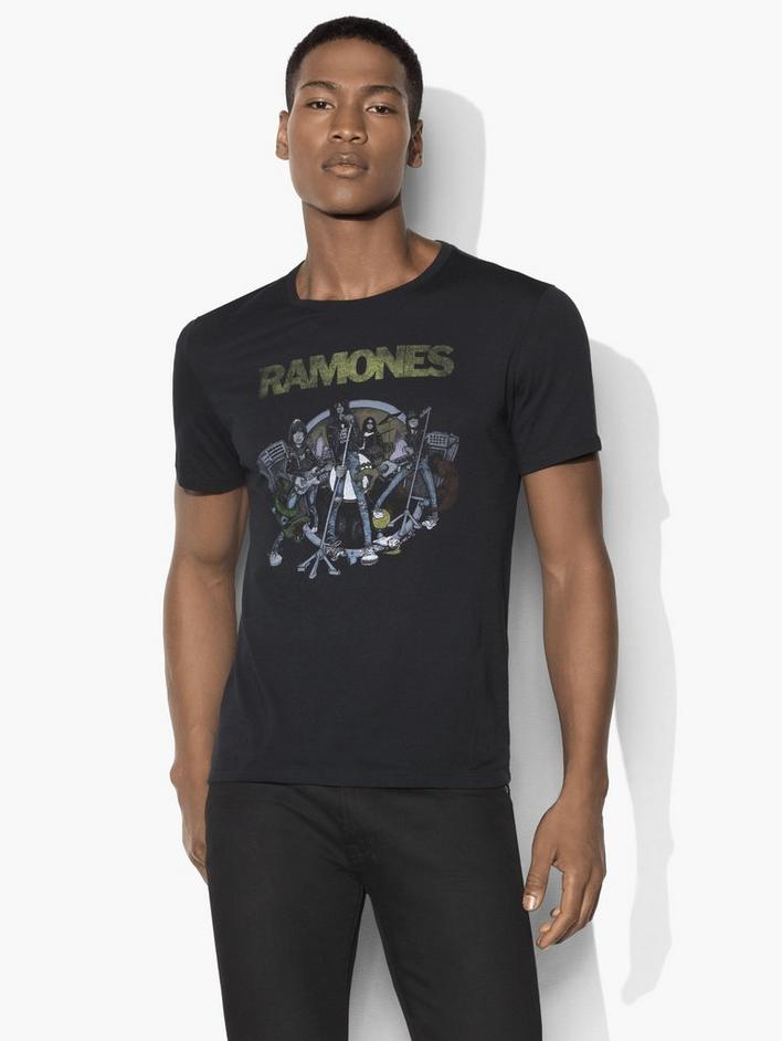 Illustrated Ramones Tee image number 1