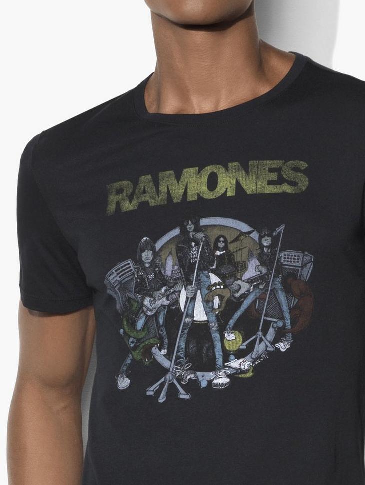 Illustrated Ramones Tee image number 3