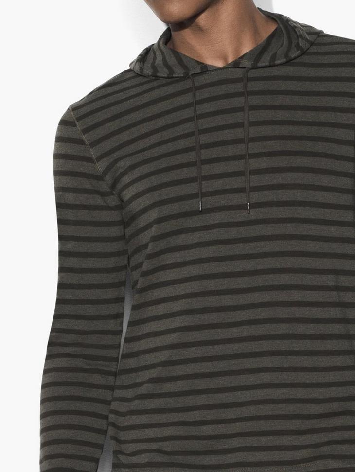 Striped Pullover Hoodie image number 3