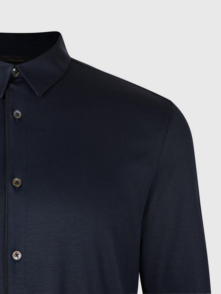 REGULAR FIT SHIRT WITH PIPING DETAIL image number 3
