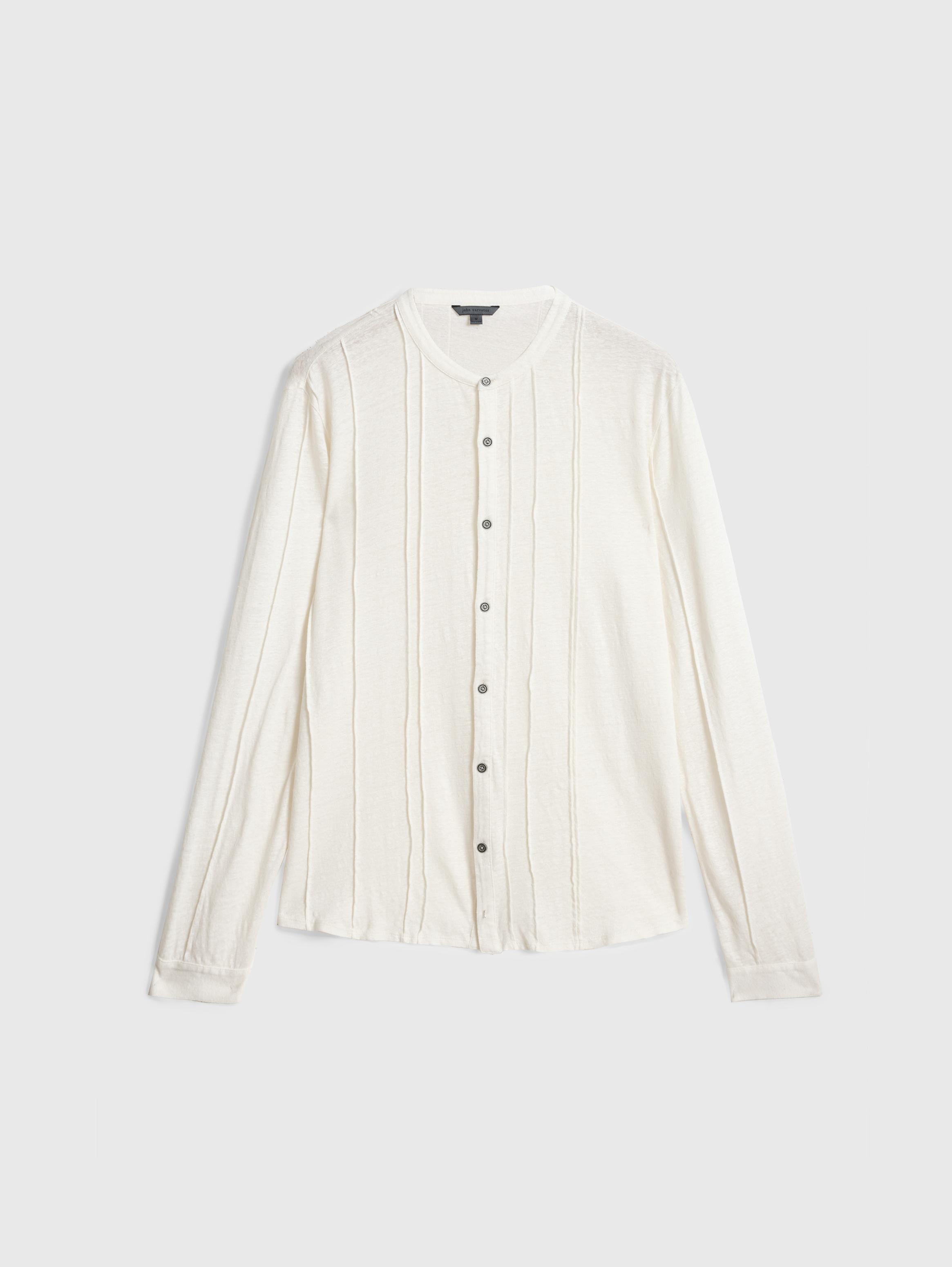 DYCKMAN BAND COLLAR SHIRT