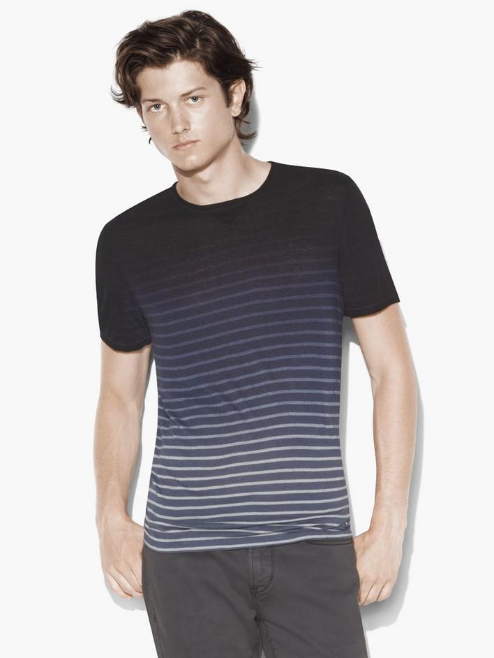 OMBRE STRIPE TEE image number 1