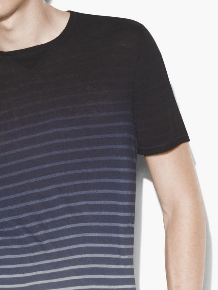 OMBRE STRIPE TEE image number 3