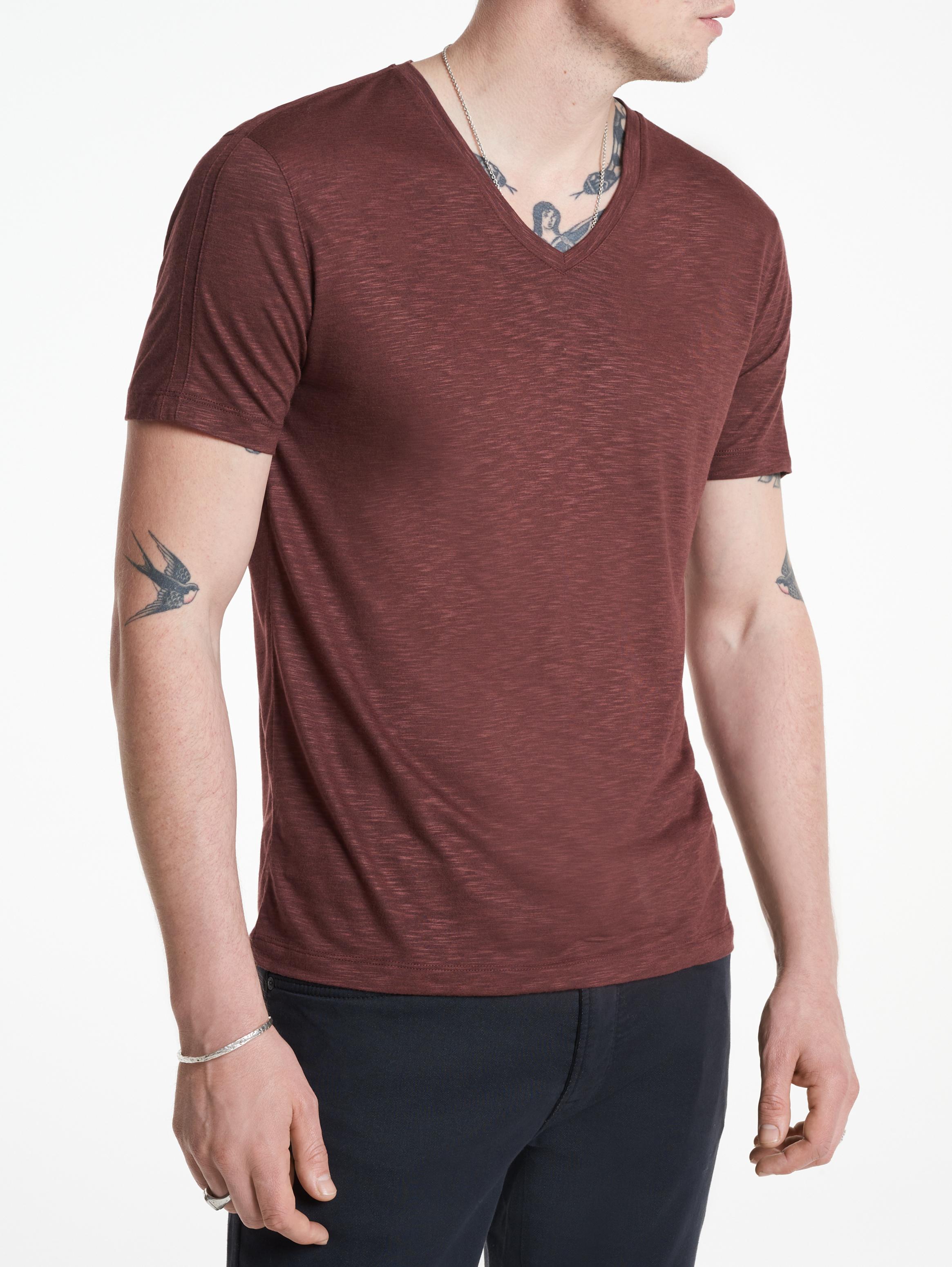 John varvatos v neck best sale t shirt