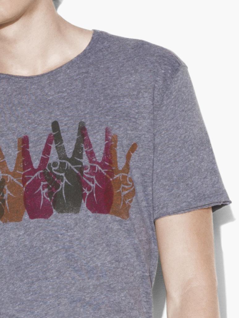 PEACE SIGN TEE image number 3