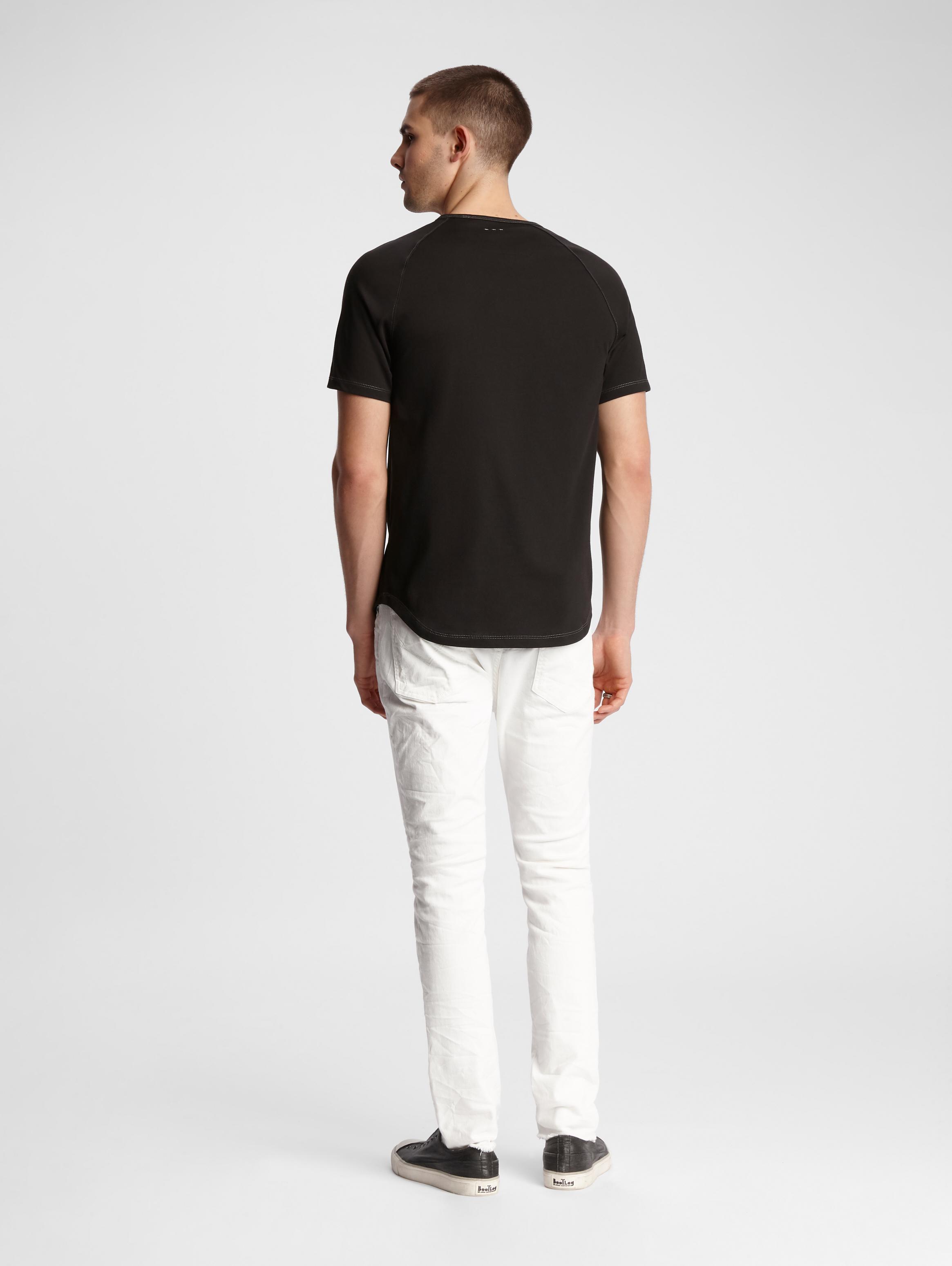 CONNOR CONTRAST STITCH TEE image number 2