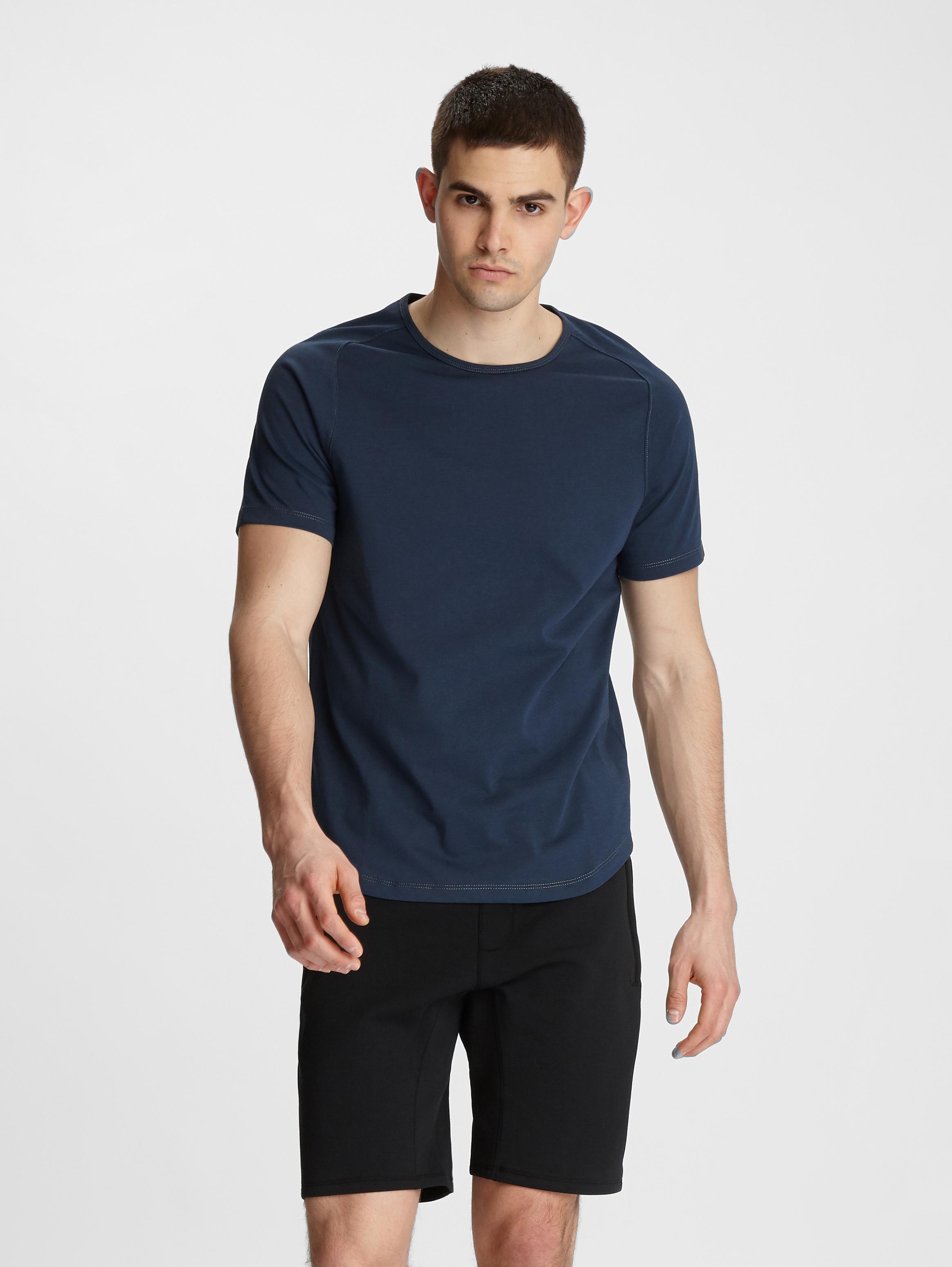 CONNOR CONTRAST STITCH TEE image number 1