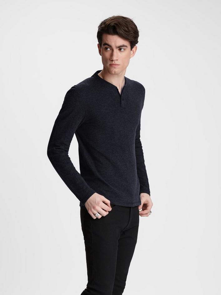 WILMINGTON JACQUARD HENLEY image number 1