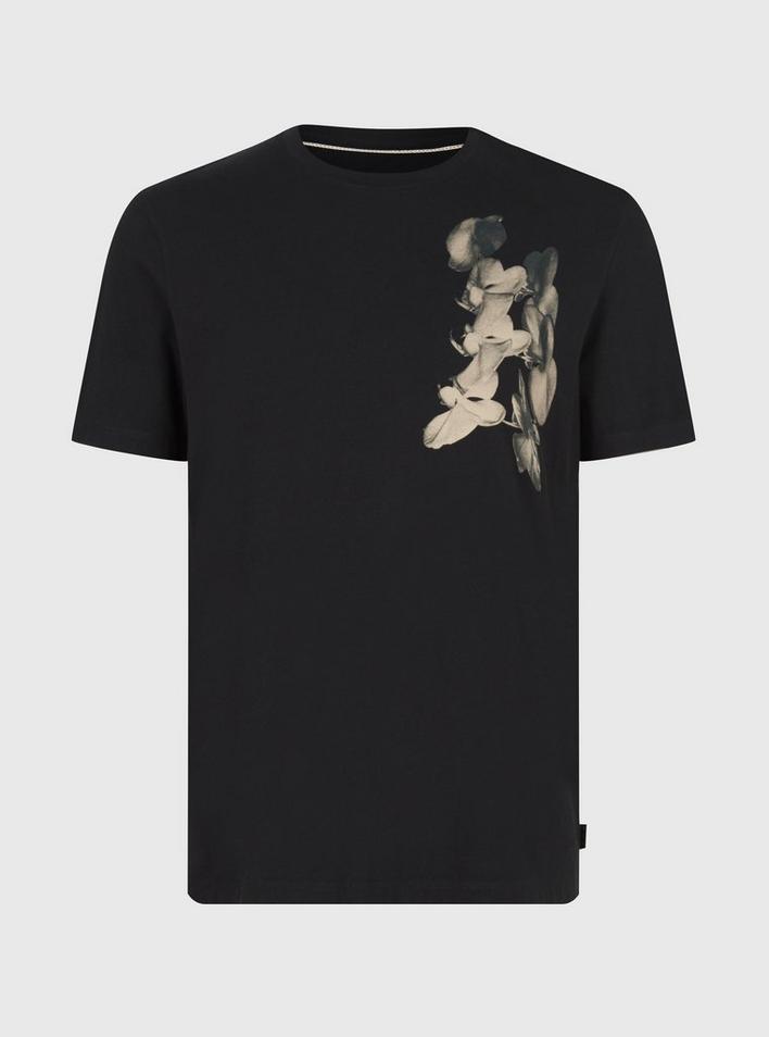 CHESTER ORCHID CREW NECK TEE image number 3