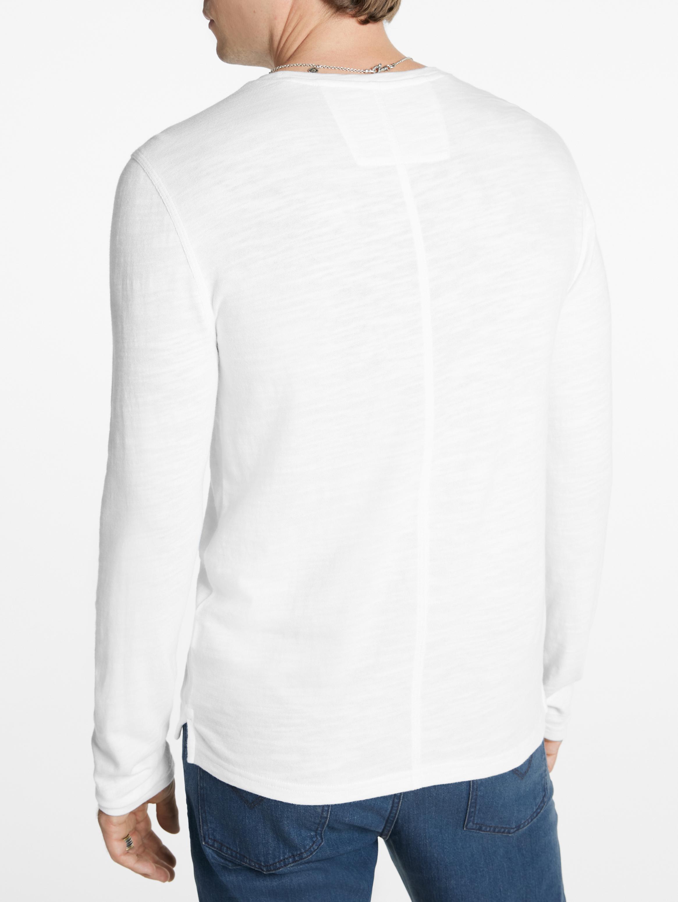 John varvatos long outlet sleeve