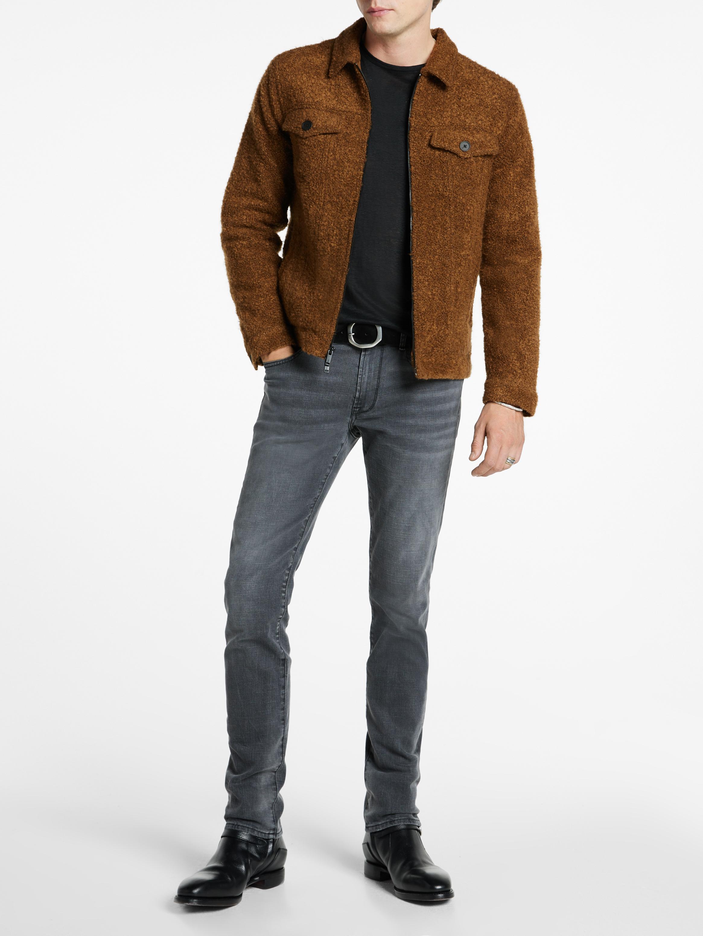 John varvatos trucker jacket best sale