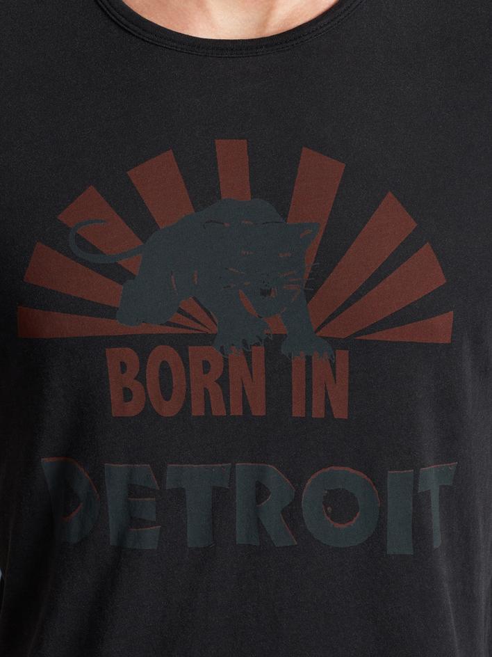Born In Detroit Graphic Tee image number 3