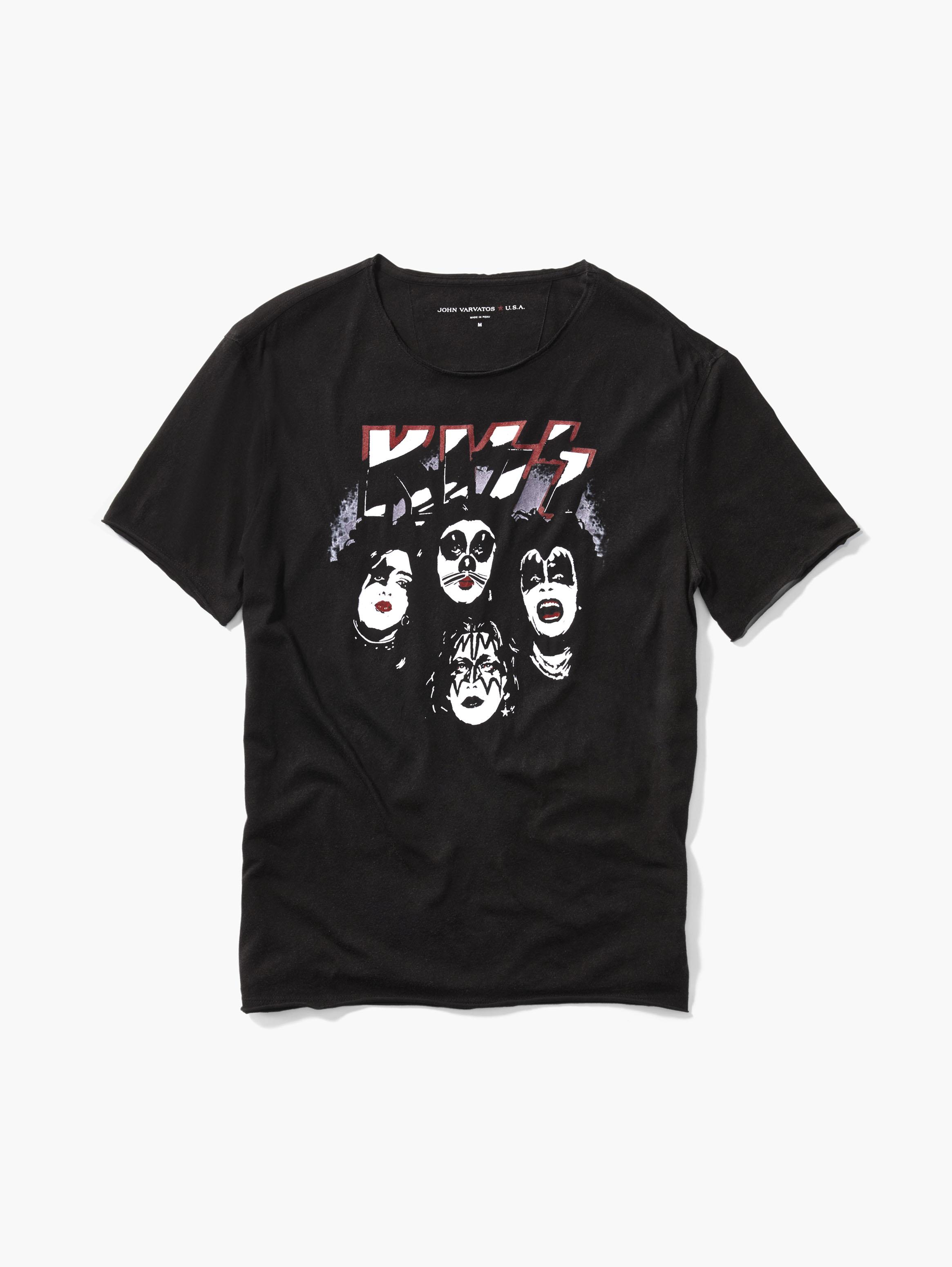 KISS FACES TEE image number 1