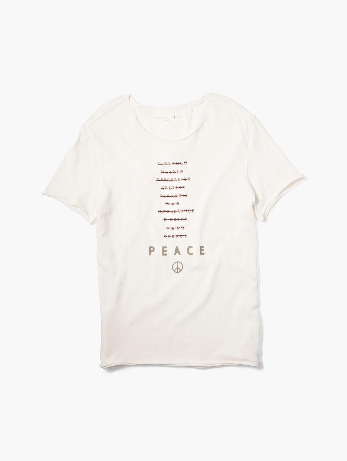 PEACE WORDS TEE image number 1