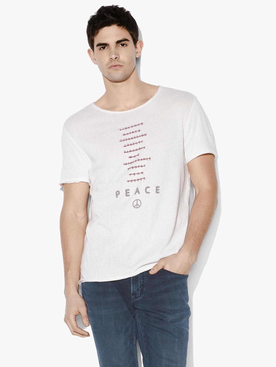 PEACE WORDS TEE image number 3