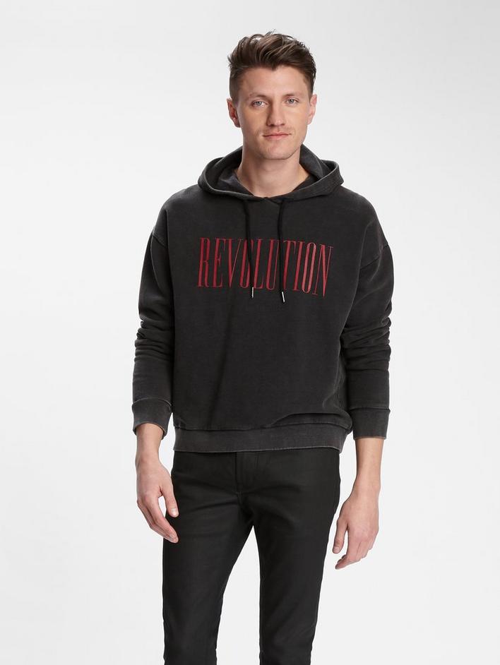 PULL OVER HOODIE - REVOLUTION image number 1