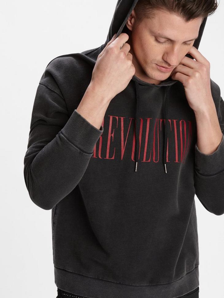 PULL OVER HOODIE - REVOLUTION image number 4