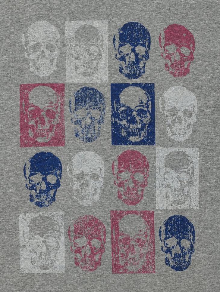 SKULL BOXES TEE image number 2