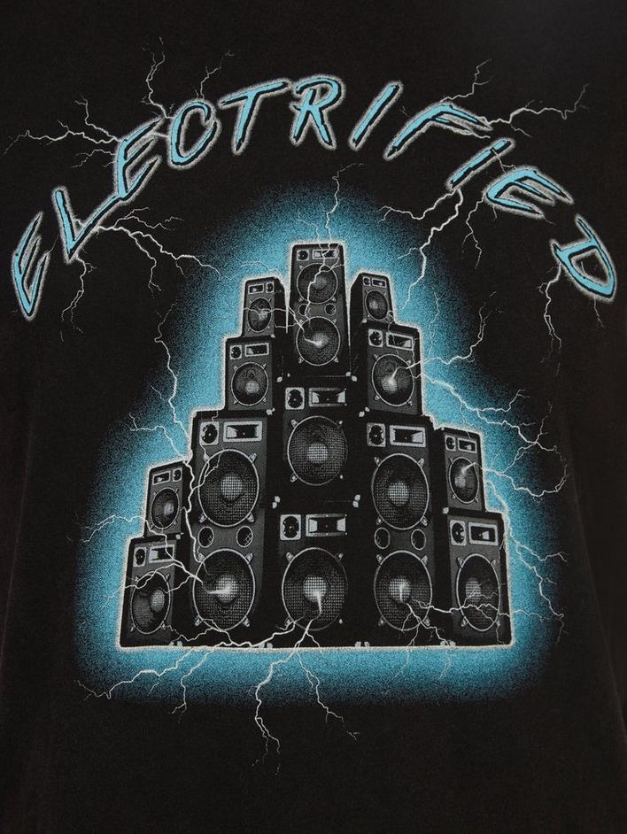 ELECTRIFIED CREW NECK TEE image number 6