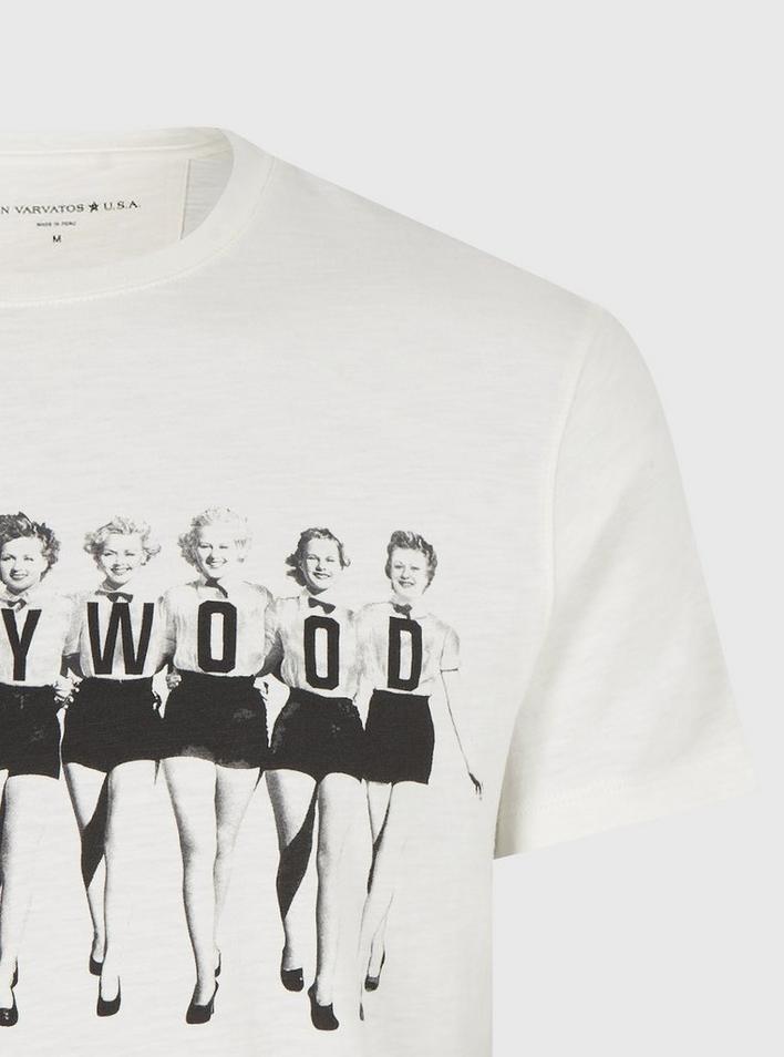 HOLLYWOOD GIRLS CREW NECK TEE image number 5