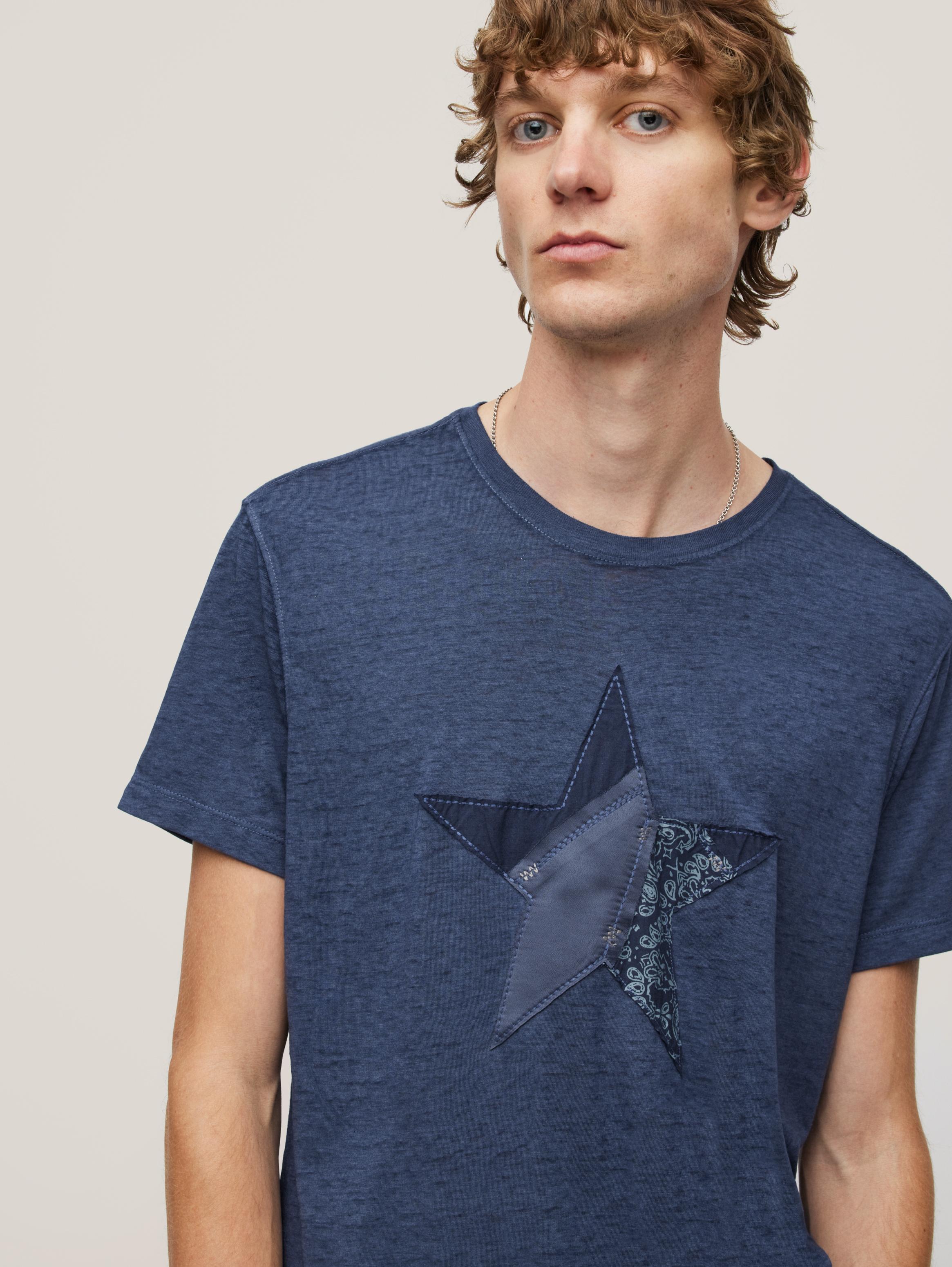 PATCHWORK STAR TEE image number 2
