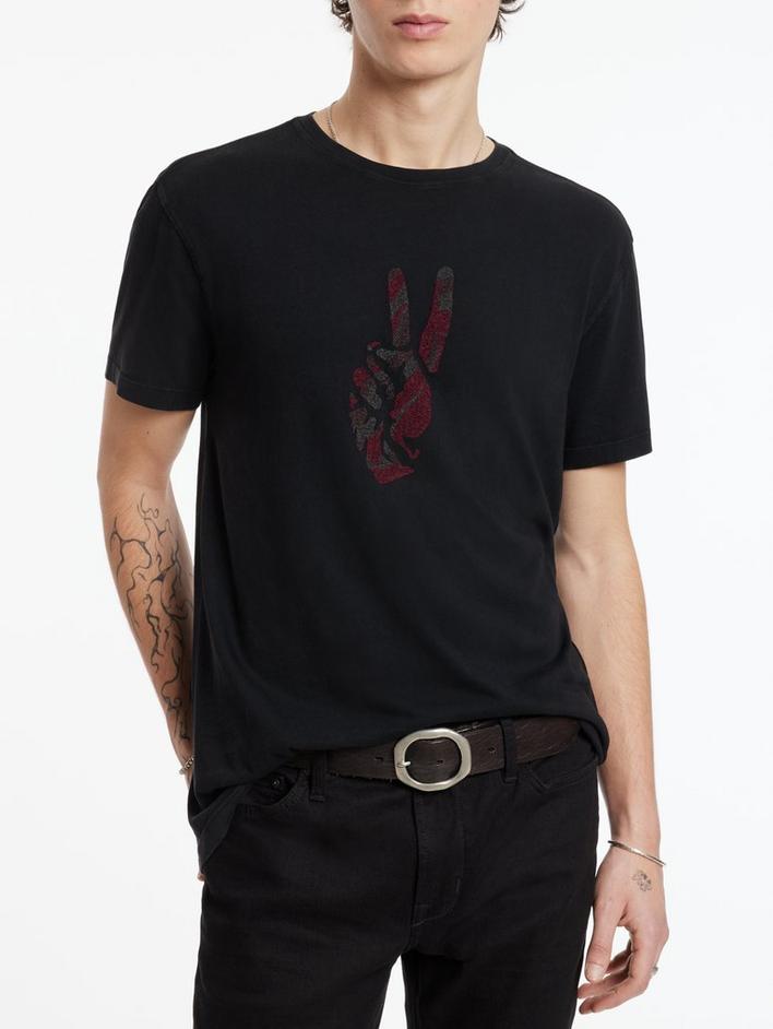 PEACE HAND TEE image number 2