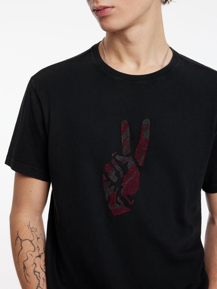 PEACE HAND TEE image number 3