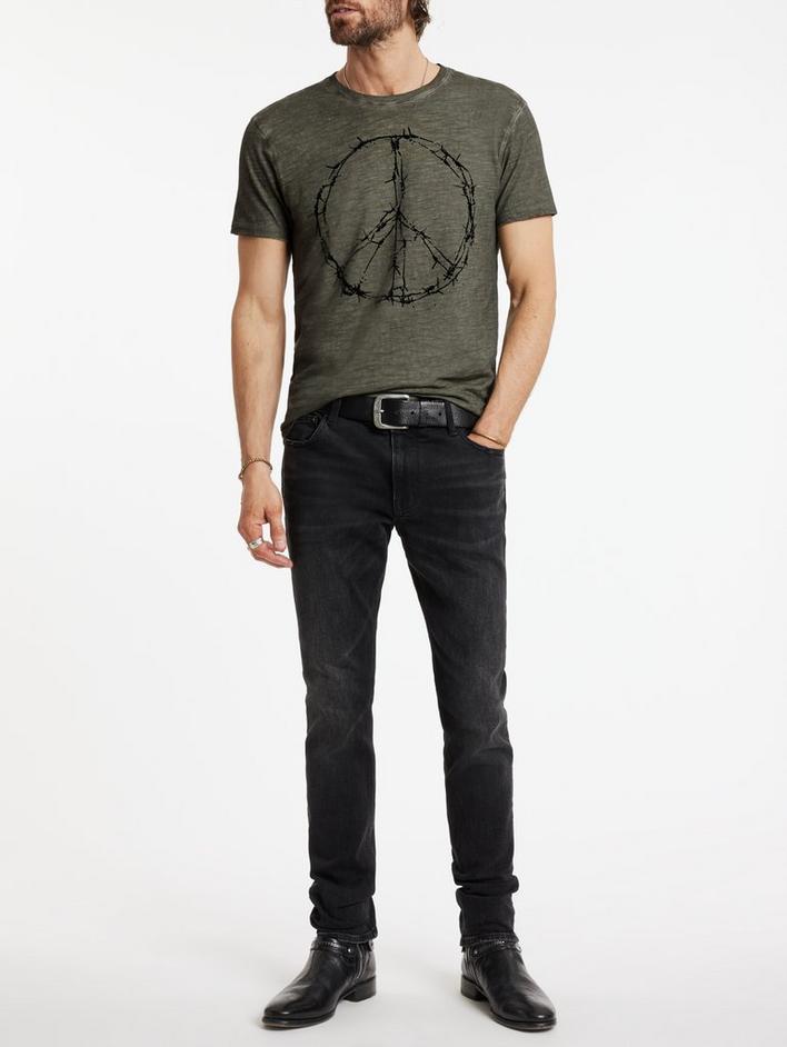 BARBWIRE PEACE TEE image number 4