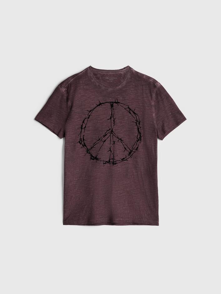 BARBWIRE PEACE TEE image number 1