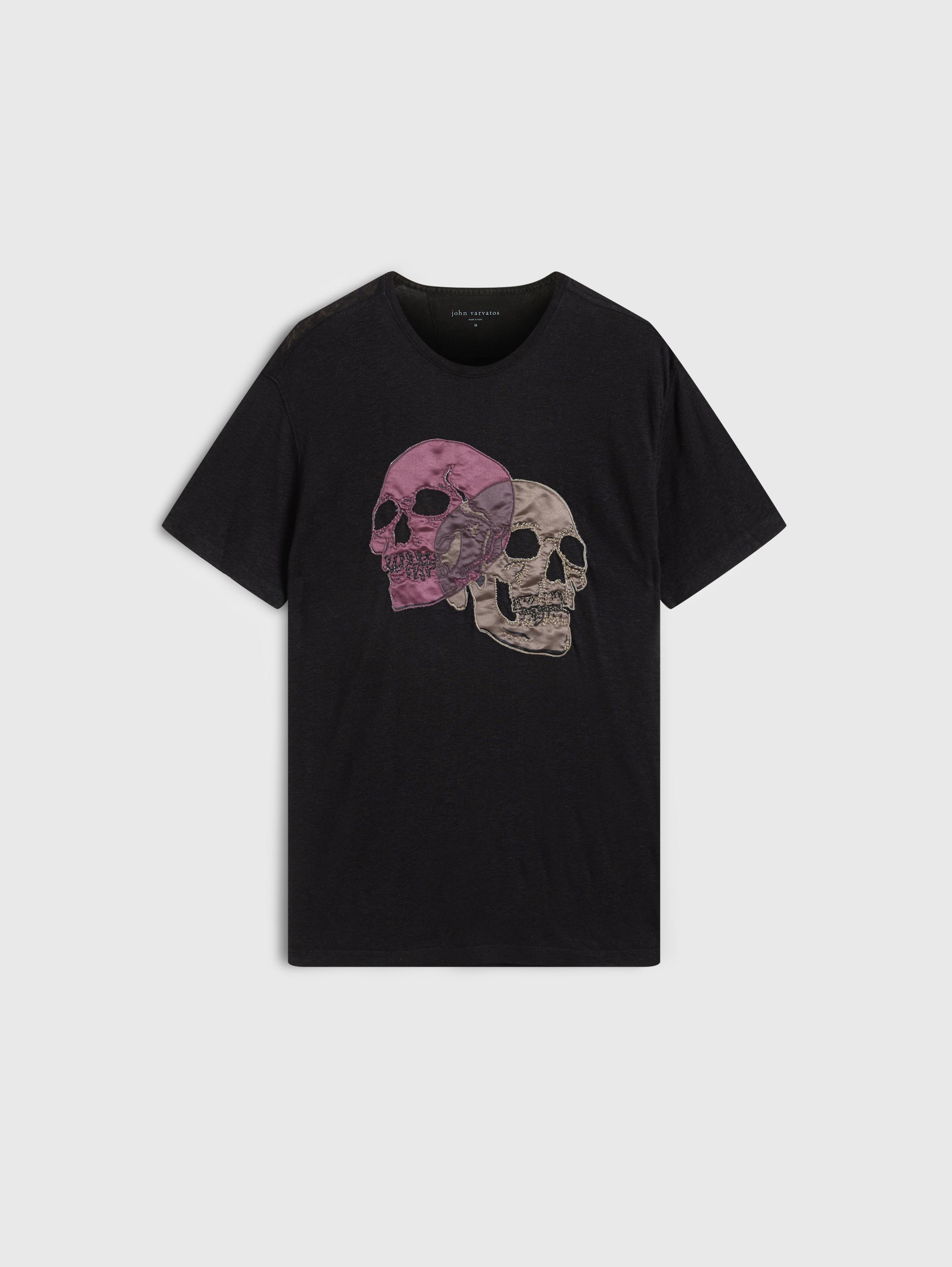 T-Shirt Masculina Rx Skull Draw - John John - Vinho - Shop2gether