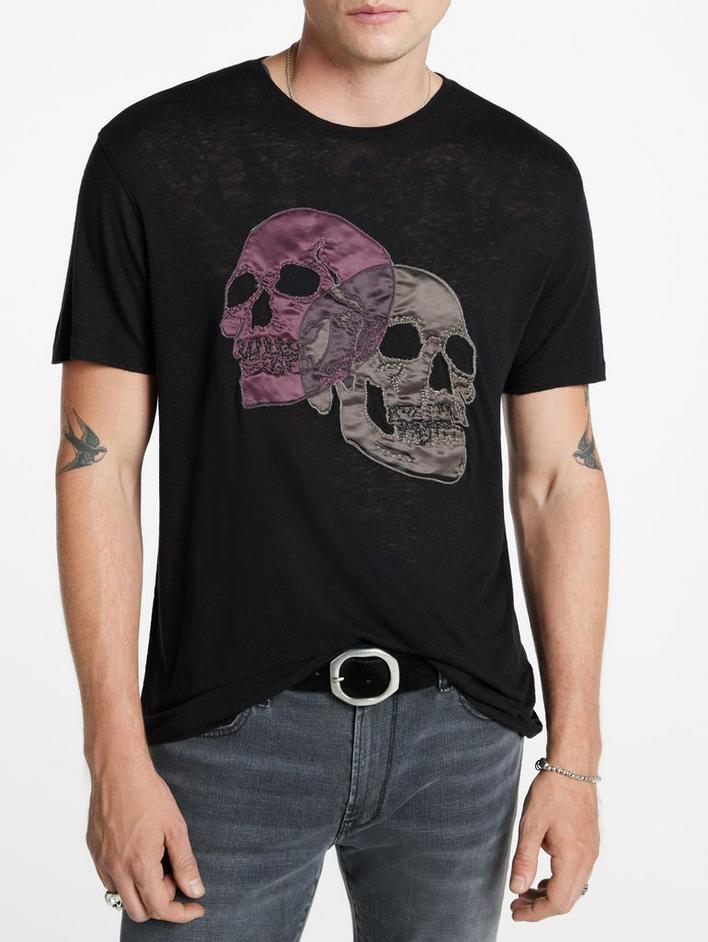 DOUBLE SKULL TEE image number 2