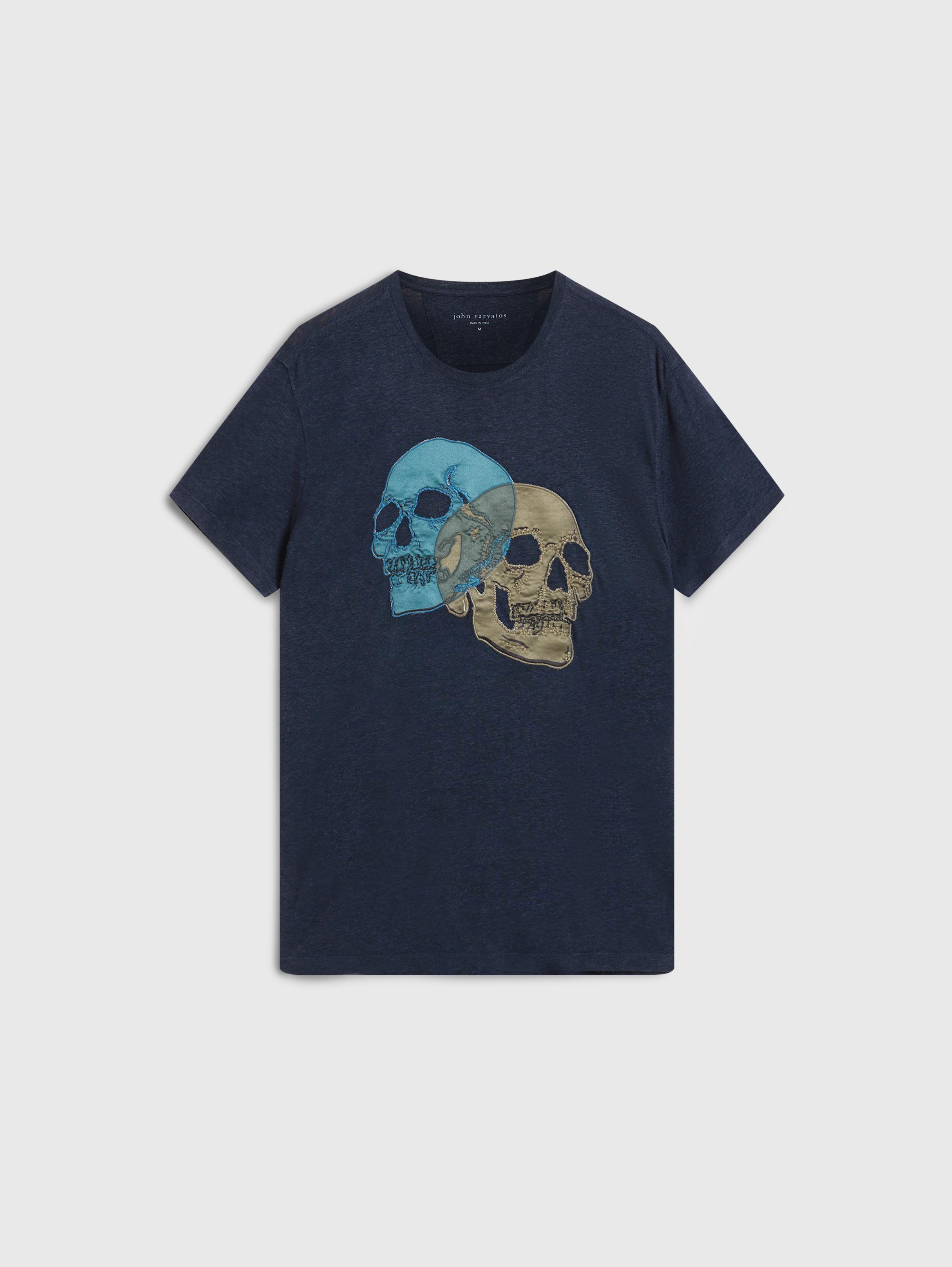 DOUBLE SKULL TEE image number 1