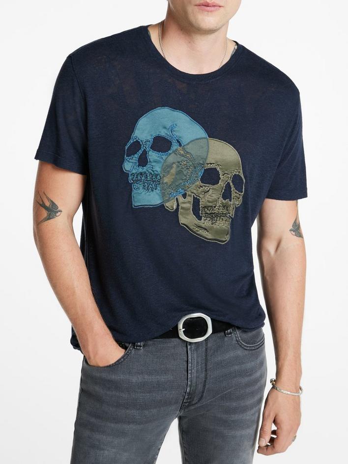 DOUBLE SKULL TEE image number 2