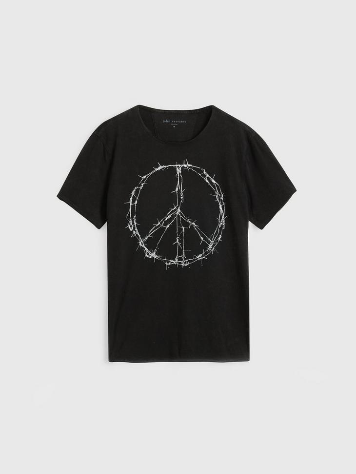 BARBWIRE PEACE TEE image number 1