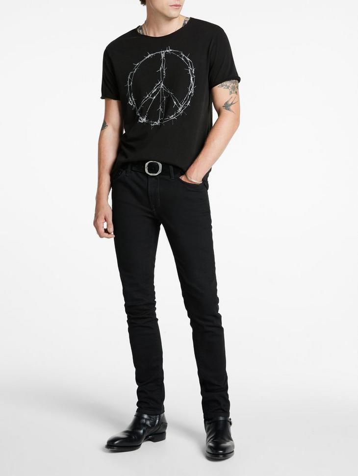 BARBWIRE PEACE TEE image number 5