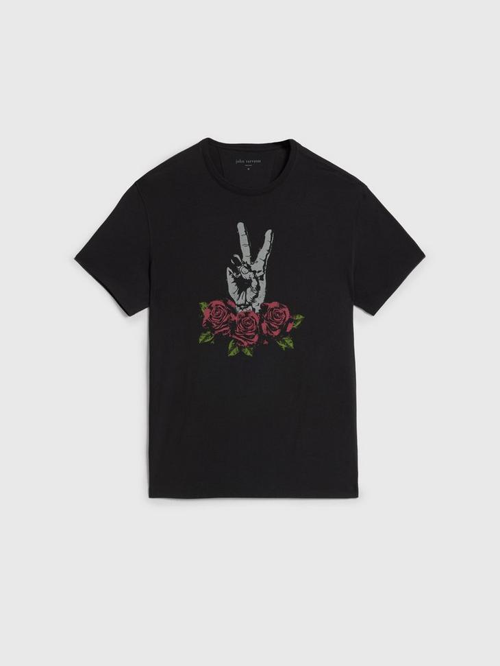 PEACE ROSE TEE image number 1