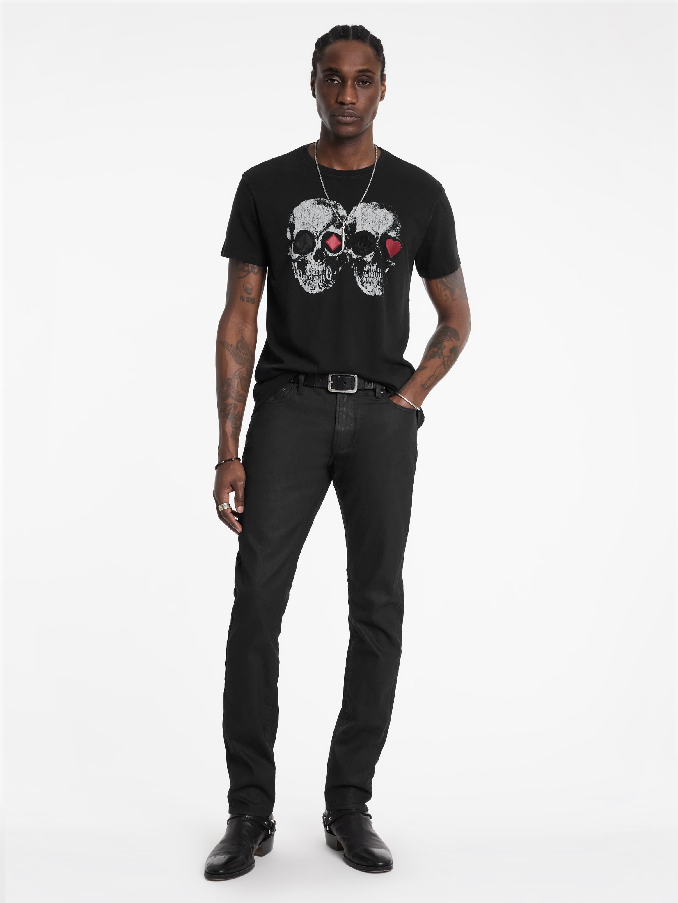 DOUBLE SKULL TEE image number 4